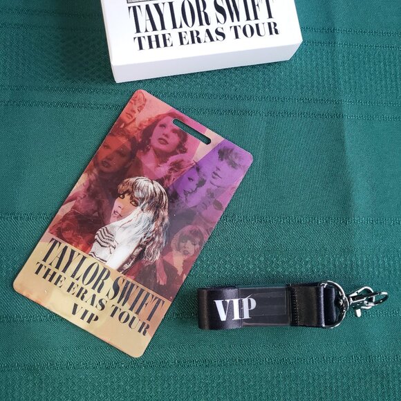 Taylor Swift VIP Box (not canvas tote) VIP Lanyard, posters, cards, pin, ticket~ - Picture 4 of 10